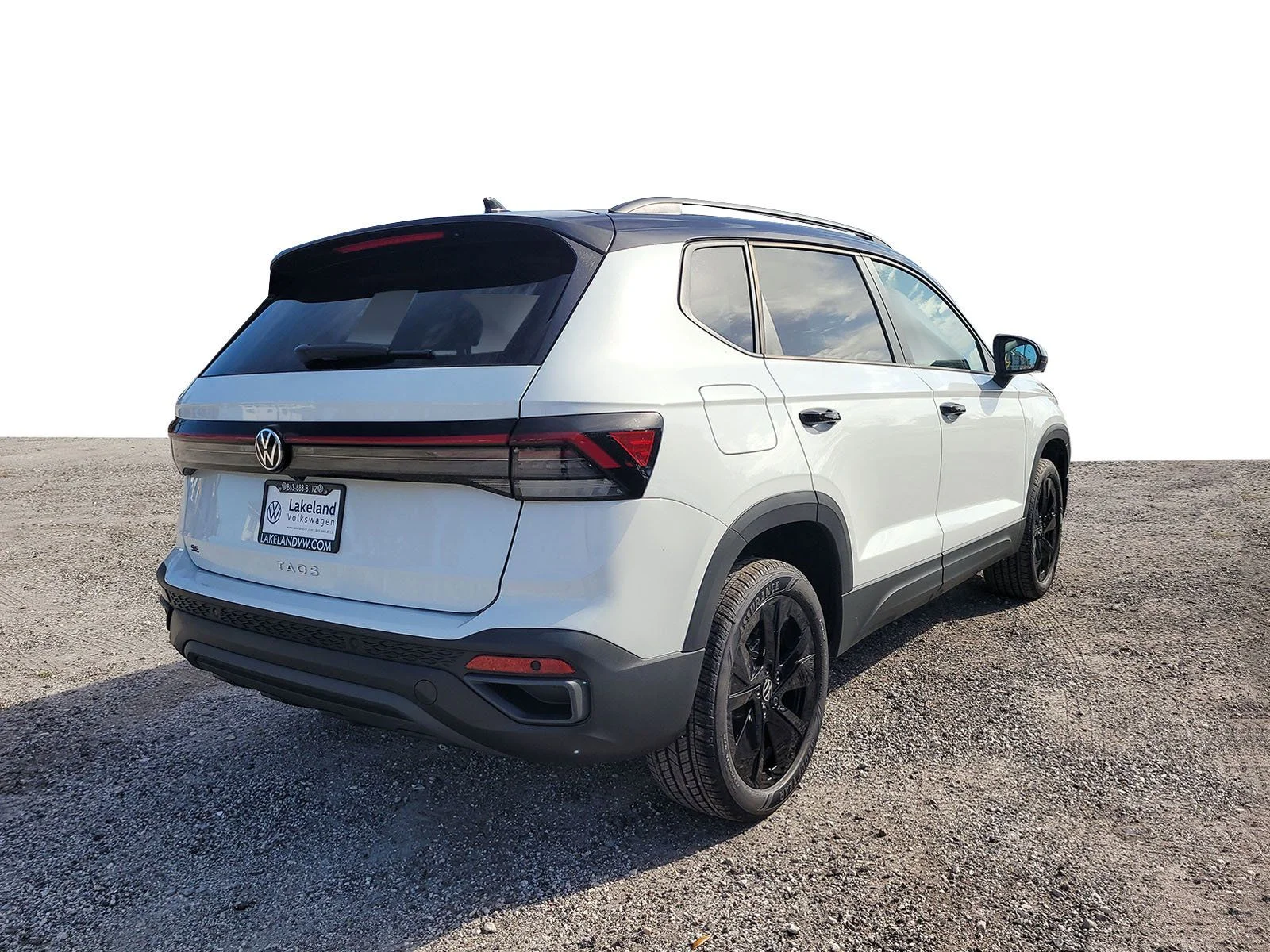 New 2026 Pure White W/Deep Black Roof Volkswagen 1.5T SE Black image 6