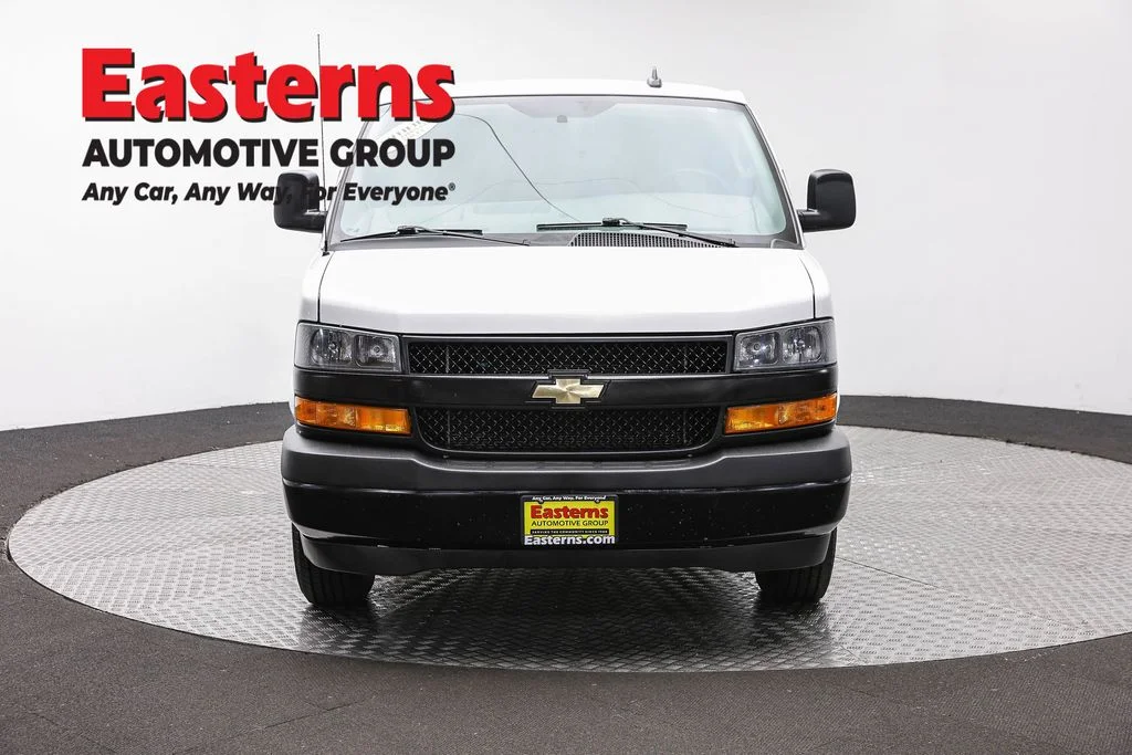 Used 2021 White Chevrolet Work Van image 2