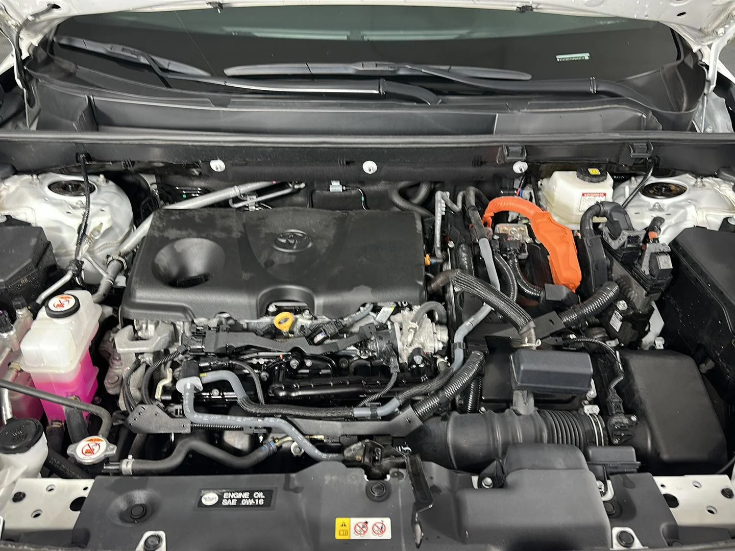 Used 2024 Wind Chill Pearl Toyota Hybrid SE image 5
