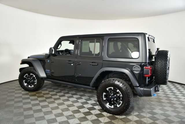 Used 2024 Black Jeep Rubicon 4xe image 12
