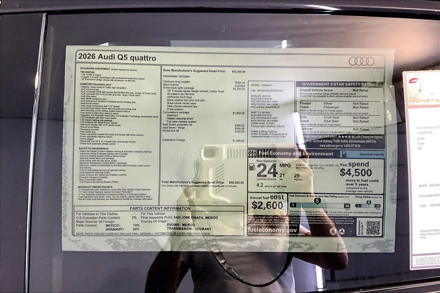 New 2026 Tambora Gray me Audi Premium image 19