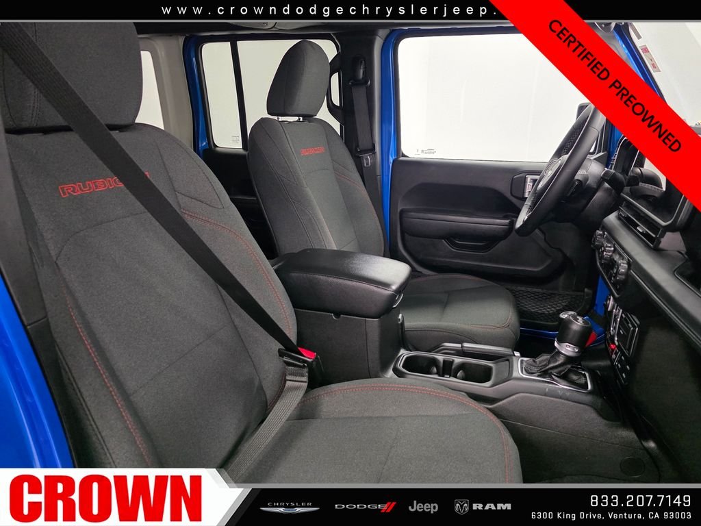 Certified Used 2025 Blue Jeep Rubicon image 12