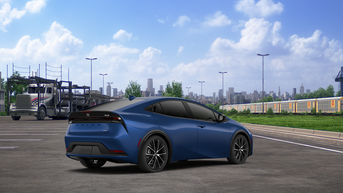 New 2027 Reservoir Blue Toyota XLE AWD image 23