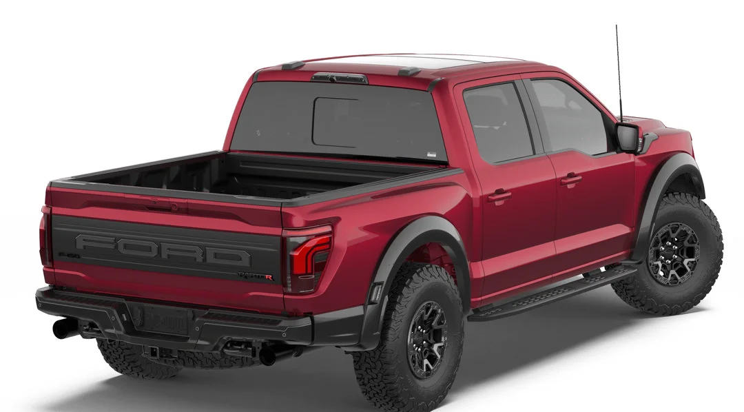 New 2026 RUBY RED METALLIC TINTED CC Ford Raptor image 3