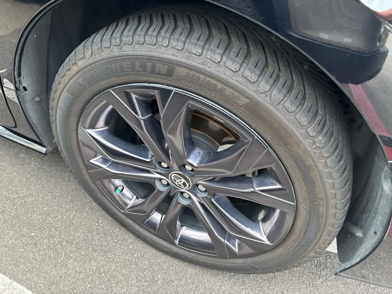 Used 2021 Midnight Black Metallic Toyota XSE image 5