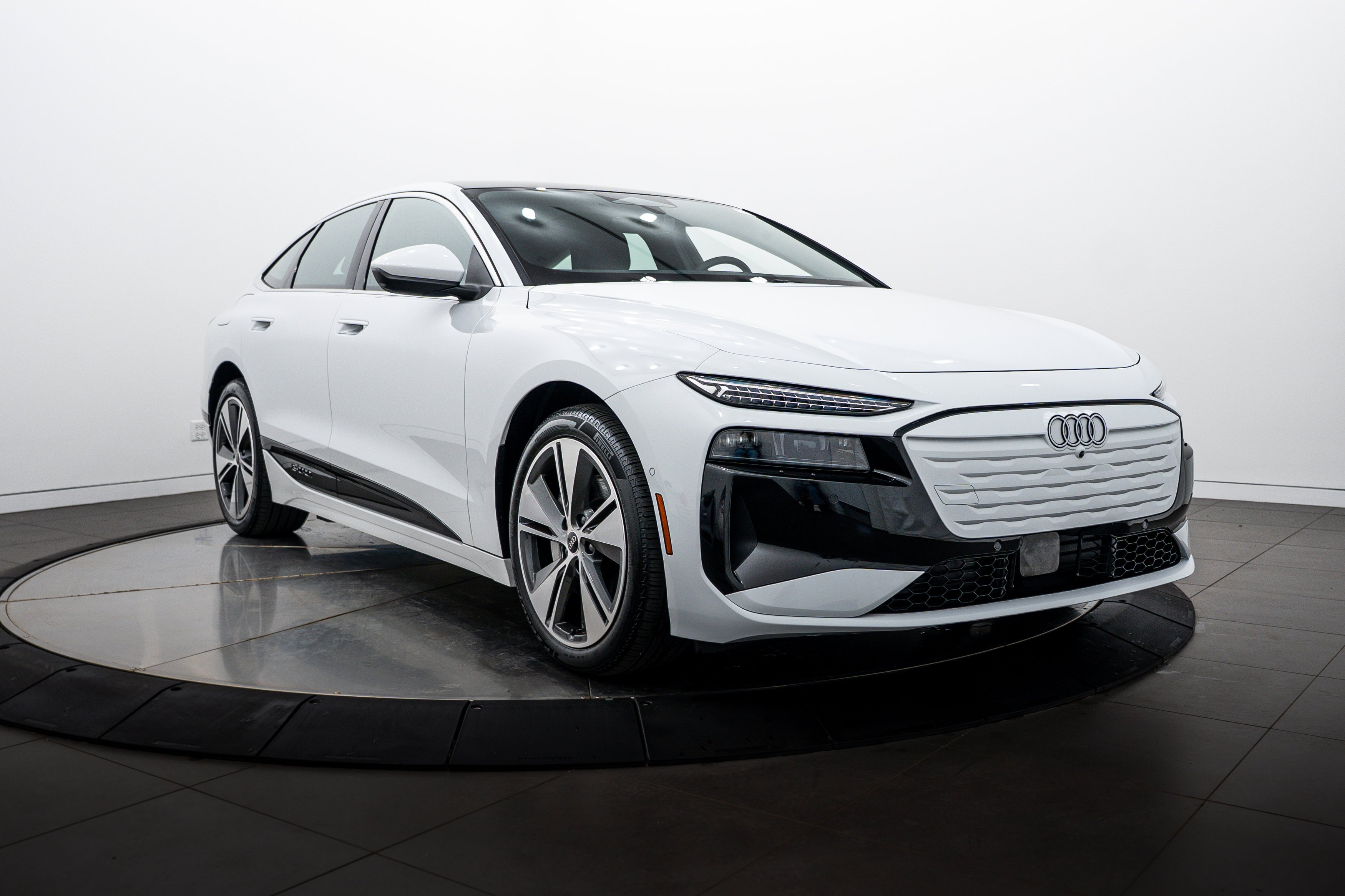 Certified 2025 Audi A6 Sportback e-tron Premium Plus with VIN WAU2DAGH1SA015986 for sale in Highland Park, IL