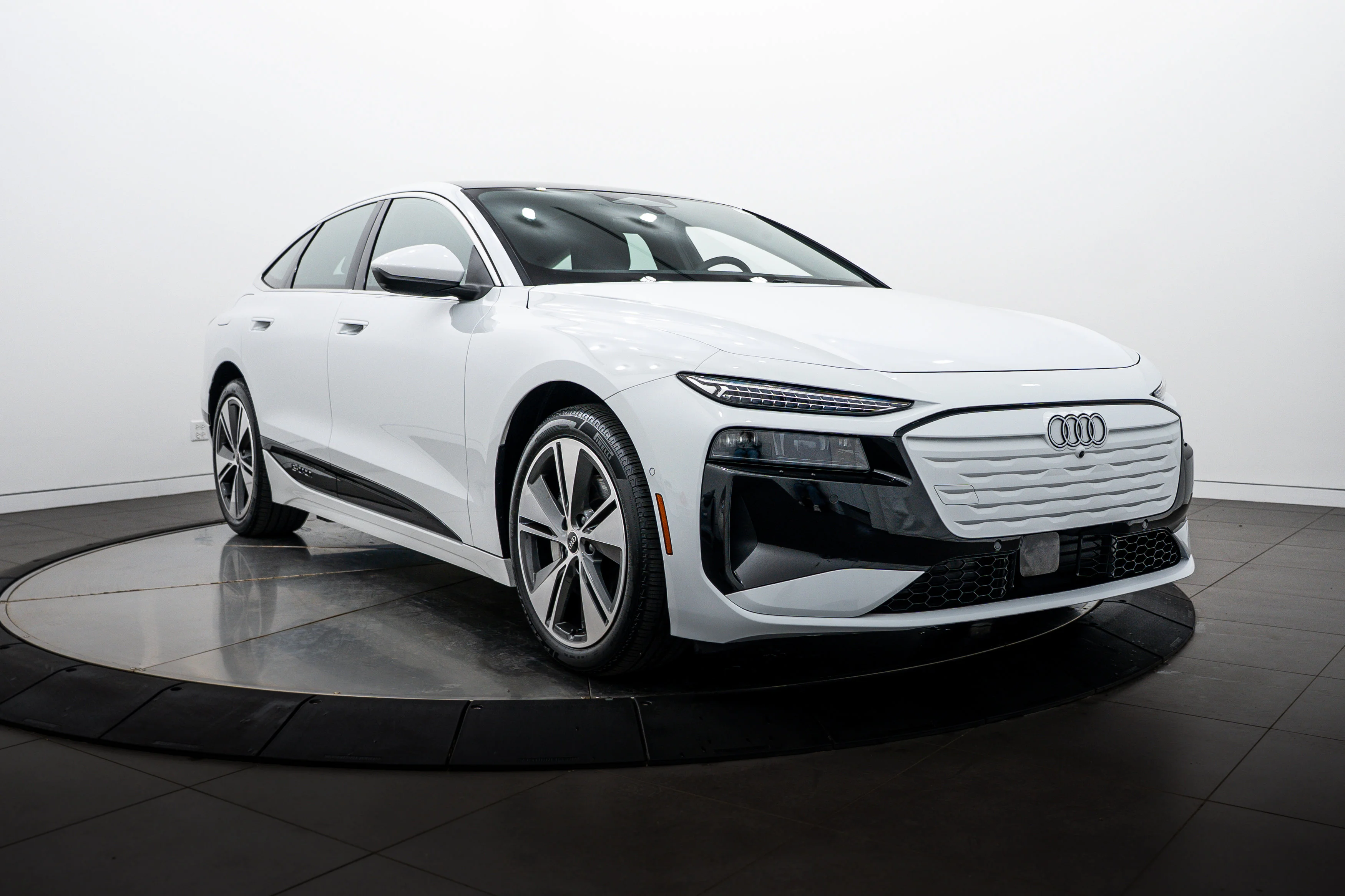 Certified 2025 Audi A6 Sportback e-tron Premium Plus with VIN WAU2DAGH1SA015986 for sale in Highland Park, IL