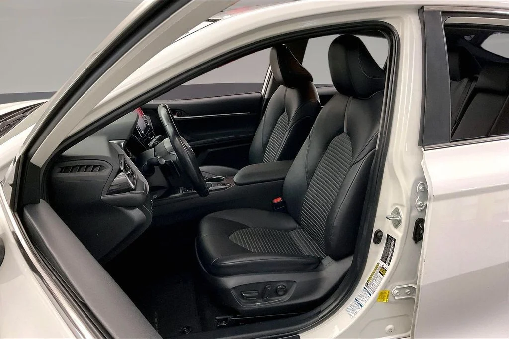 Certified Used 2021 White Toyota SE image 29