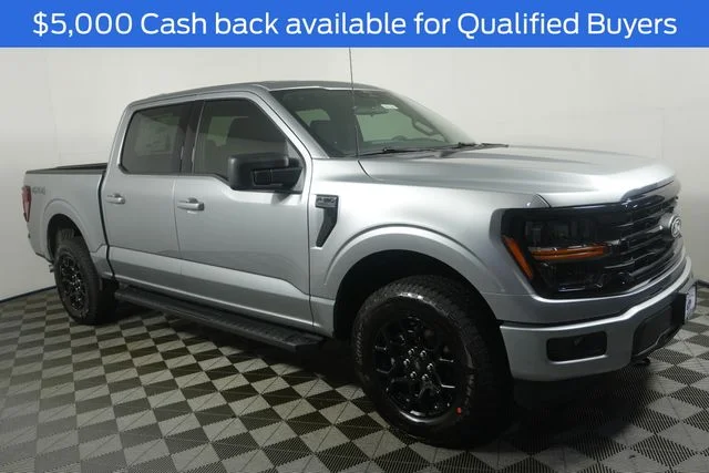 New 2026 Iconic Silver Metallic Ford XLT image 2
