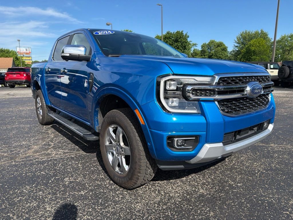 Used 2024 Blue Ford Lariat image 12