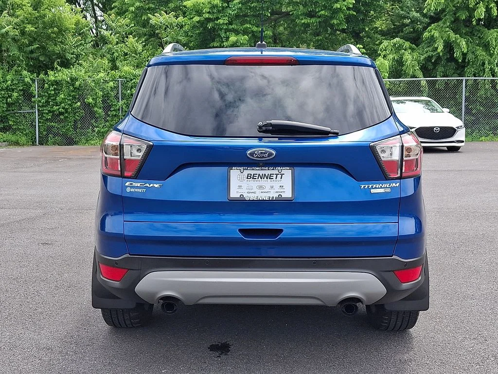 Used 2017 Blue Ford Titanium image 5