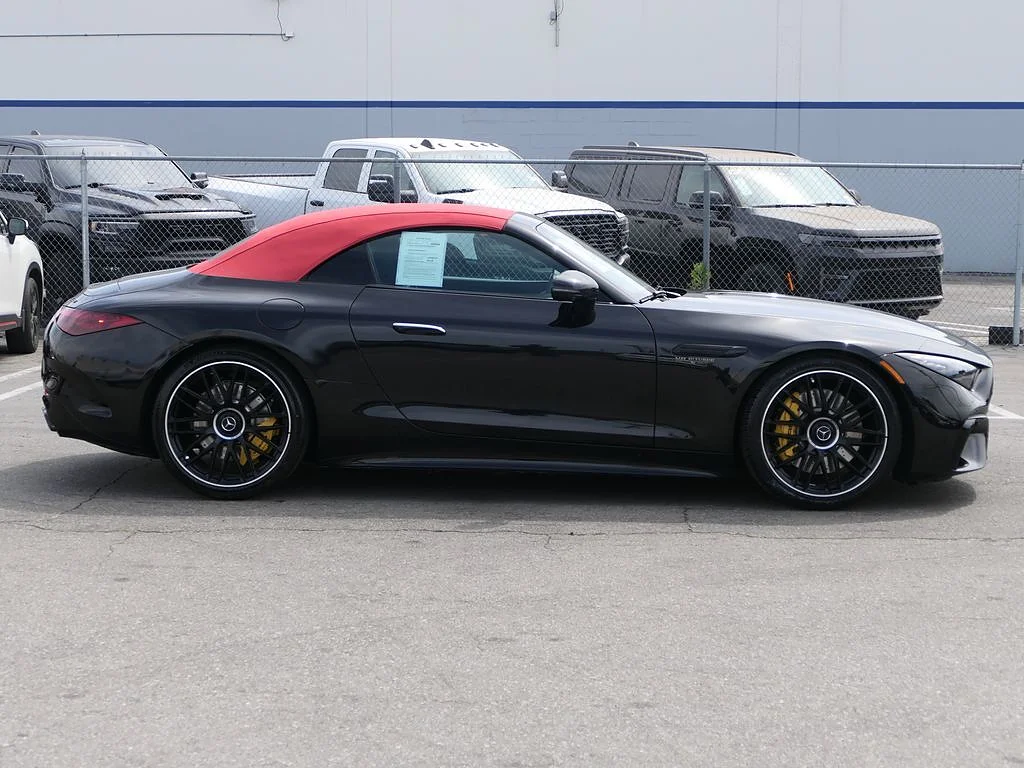 Used 2023 Obsidian Black Metallic Mercedes-Benz AMG® SL 63 image 2
