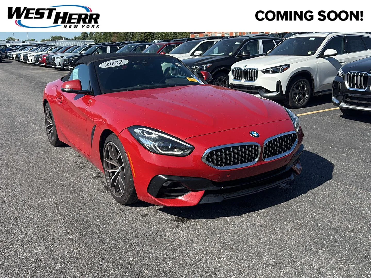 Used 2022 San Francisco Red Metallic BMW sDrive30i image 1