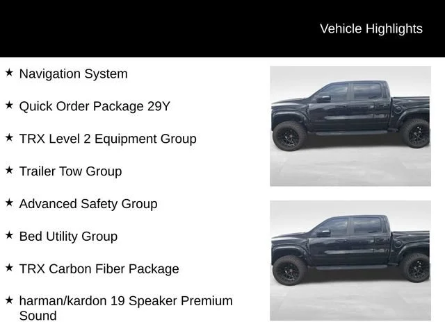 Used 2022 Black Ram TRX Crew Cab 4x4 5