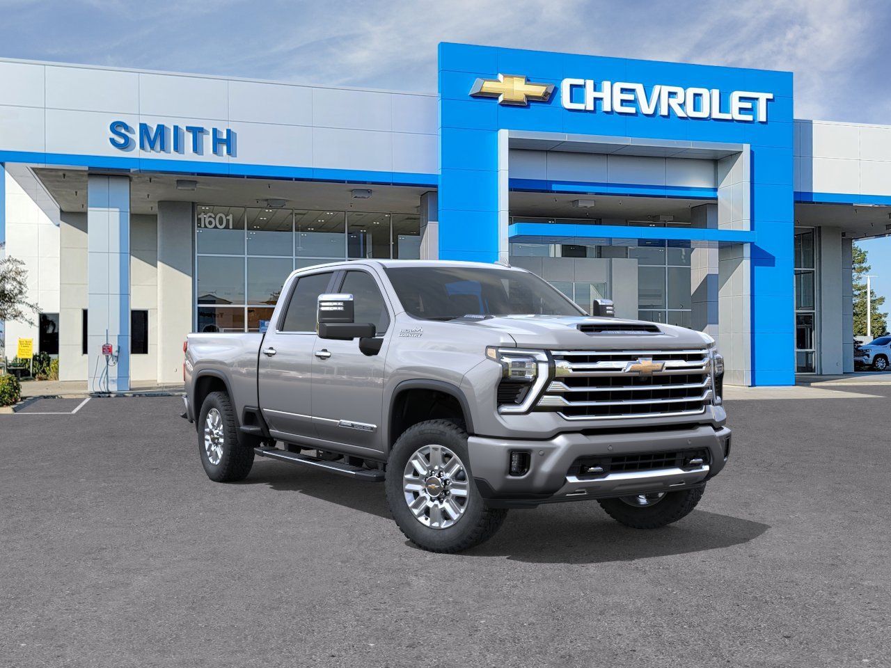 New 2026 Sterling Gray Metallic Chevrolet High Country image 1