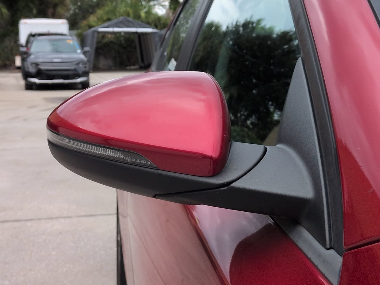 Certified Used 2023 Currant Red Kia LXS image 12