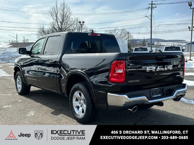 New 2026 Diamond Black Crystal Pearl-Coat Exterior Paint RAM Big Horn/Lone Star image 2