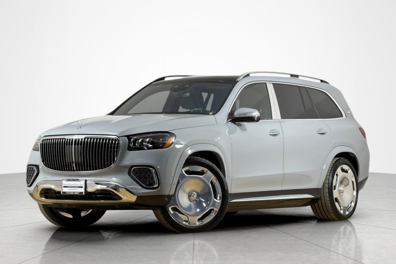 Certified Used 2025 MANUFAKTUR Alpine Grey Mercedes-Benz Maybach GLS 600 image 1