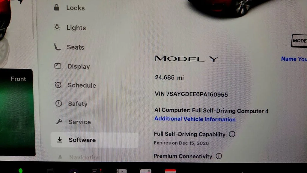 Used 2023 Red Multi-Coat Tesla AWD *Ltd Avail* image 14