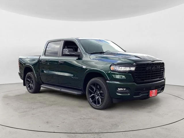 New 2026 Green Metallic Ram LARAMIE CREW CAB 4X4 5