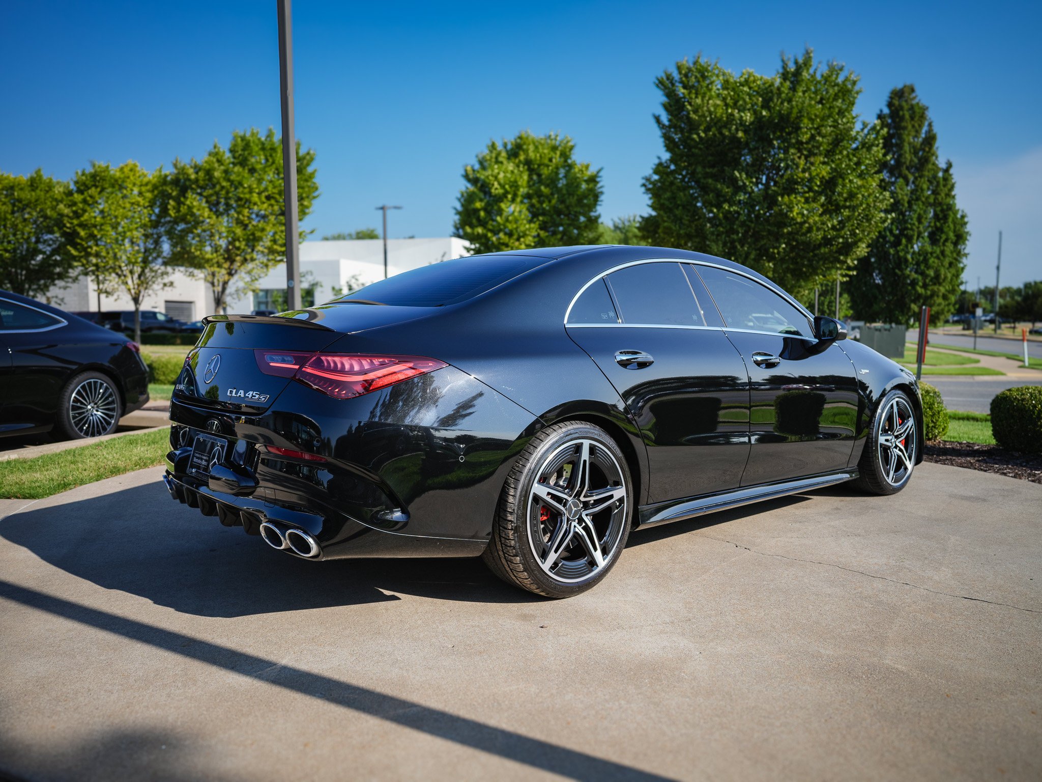Certified Used 2024 Cosmos Black Metallic Mercedes-Benz CLA 45 AMG® image 12