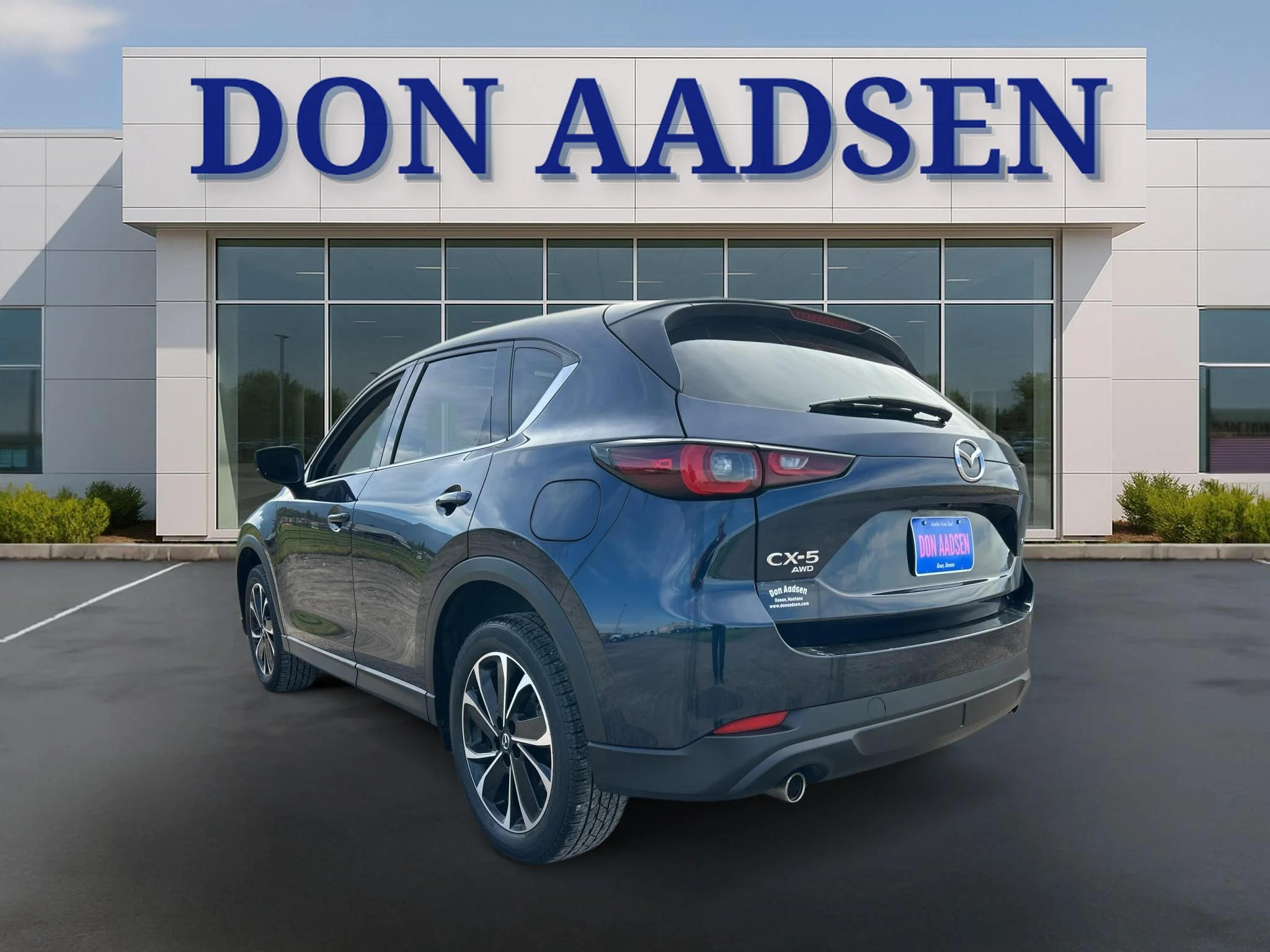 Used 2023 Deep Crystal Blue Mica Mazda 2.5 S Premium Package image 6