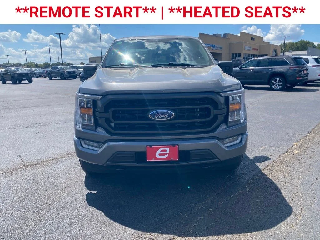 Used 2023 Carbonized Gray Metallic Ford XLT image 2