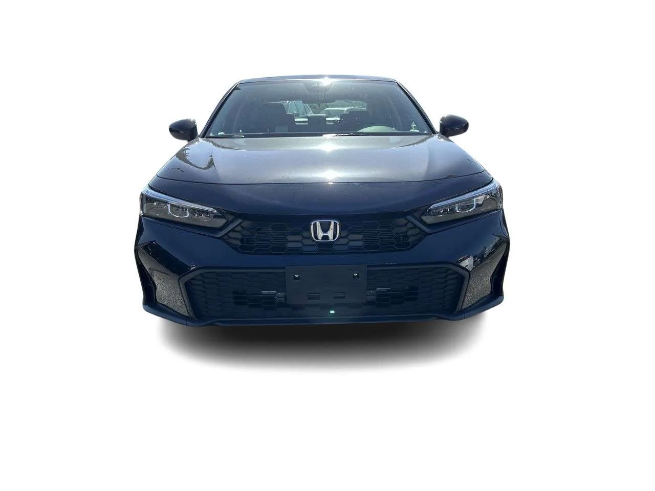 Used 2025 Crystal Black Pearl Honda LX CVT Sedan Certified Pre-Owned   No Accident   O image 4