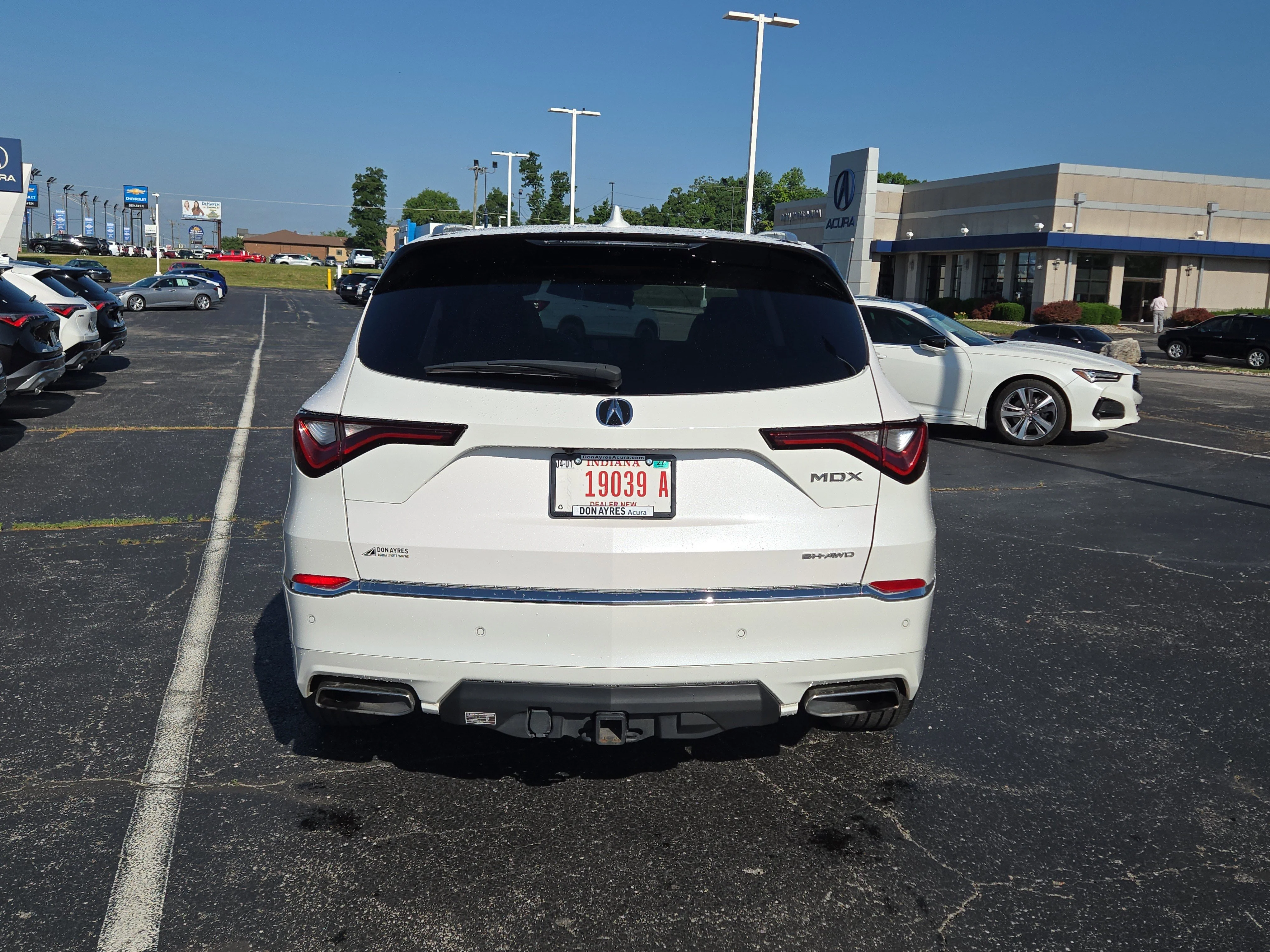 Certified Used 2025 Platinum White Pearl Acura SH-AWD ADVANCE image 67
