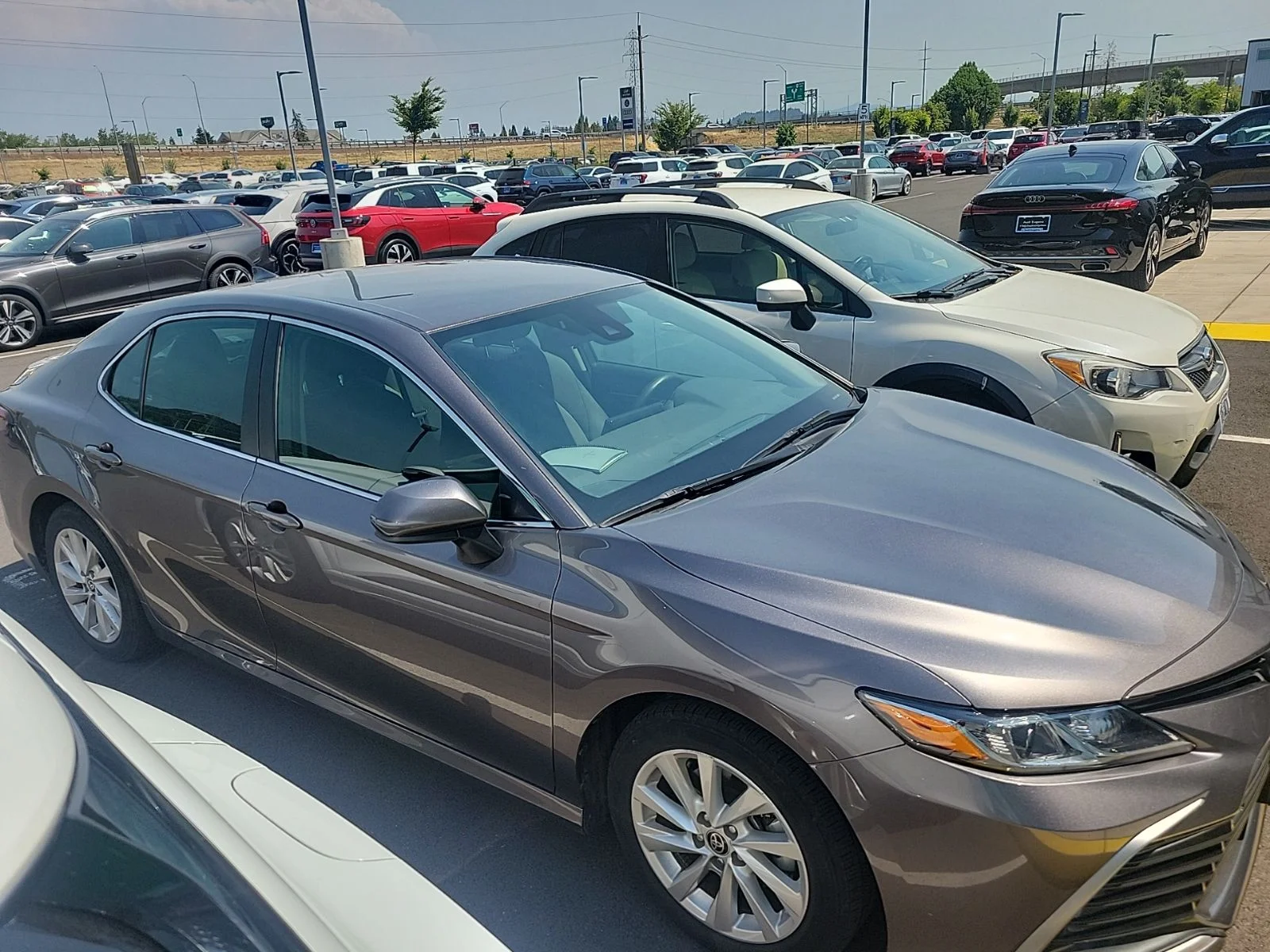 Used 2023 Gray Toyota LE image 4