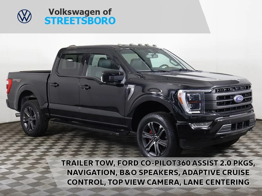 Used 2023 Agate Black Metallic Ford Lariat image 1