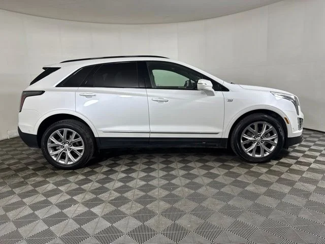 Used 2021 Crystal White Tricoat Cadillac Sport image 2