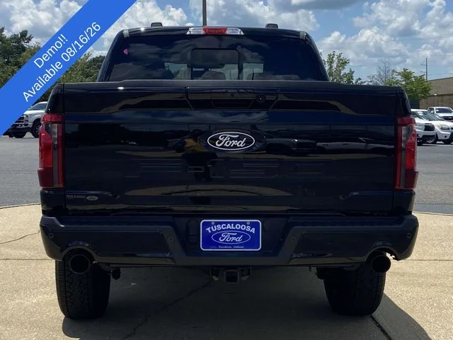 New 2026 Agate Black Metallic Ford XLT image 3