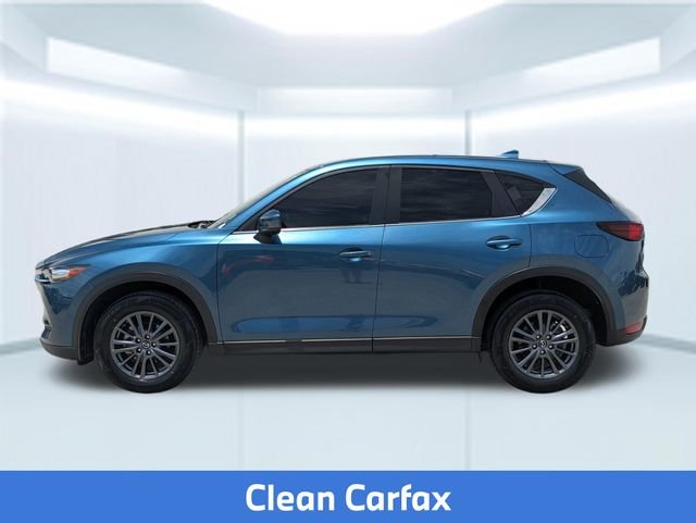 Used 2021 Blue Mazda Touring image 2