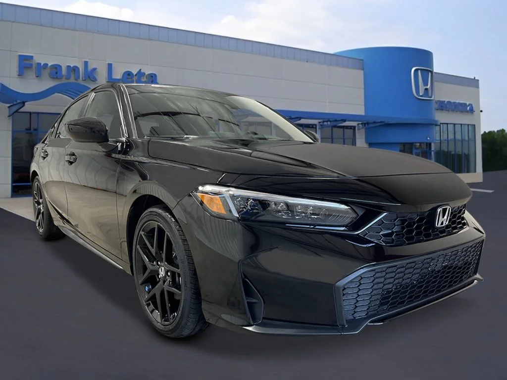 New 2026 Crystal Black Pearl Honda FWD Sport Hybrid image 9
