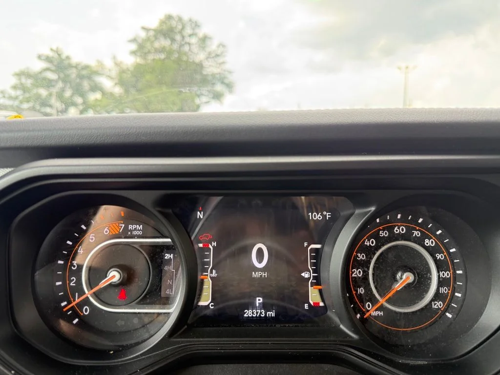 Used 2025 Black Jeep Sahara image 15