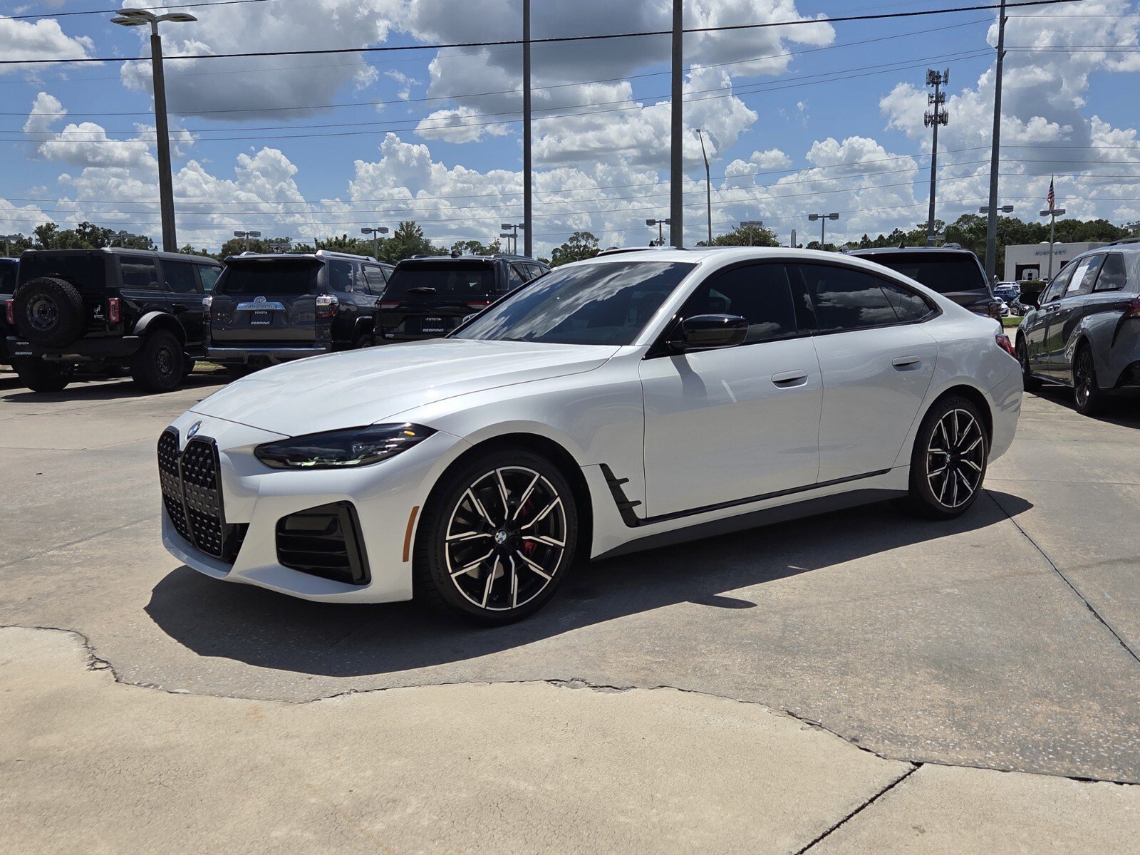 Used 2023 Mineral White Metallic BMW 430i Gran Coupe image 2