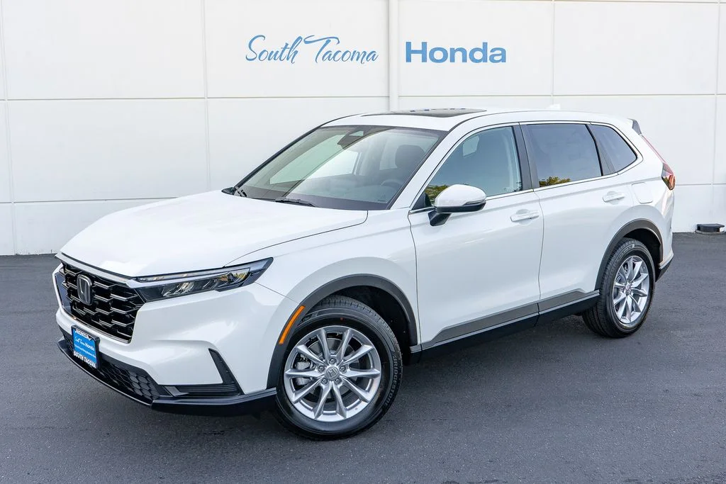 New 2026 Platinum White Pearl Honda EX image 2