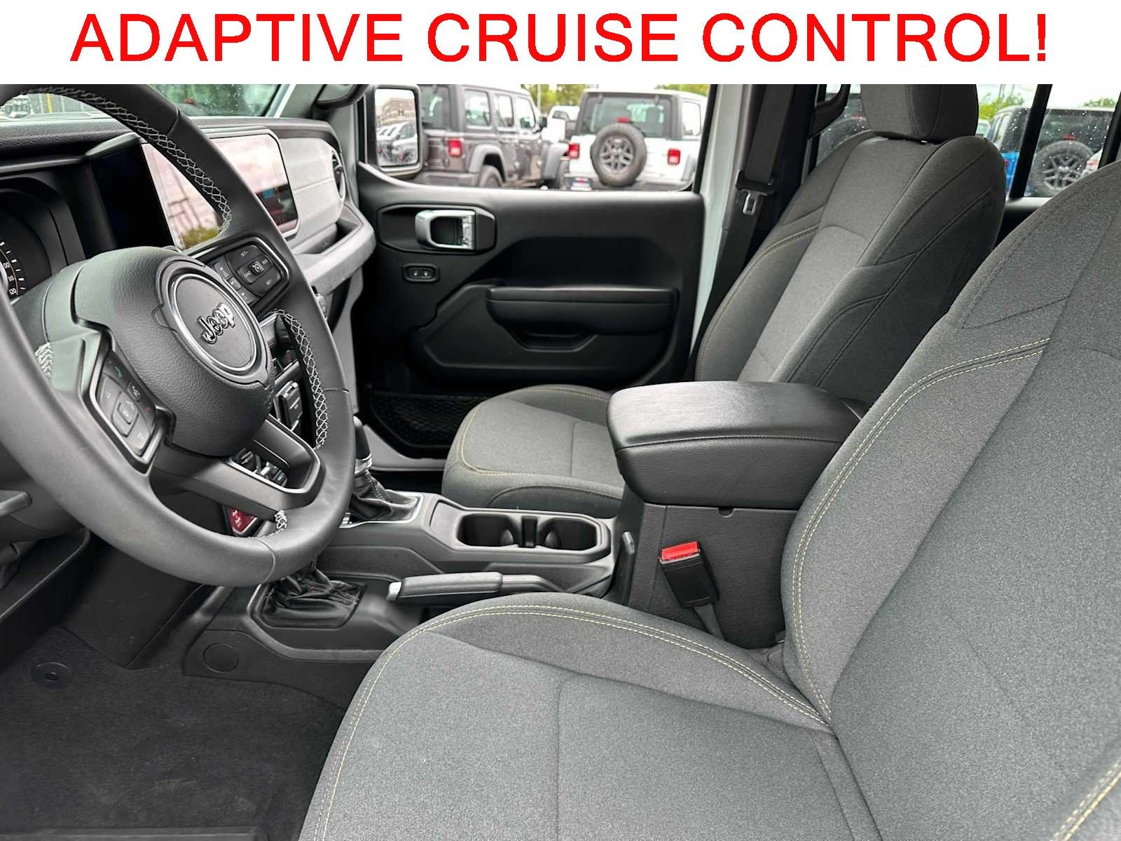 Used 2025 Bright White Clearcoat Jeep Willys image 3