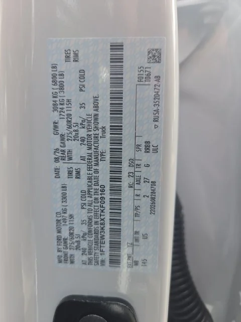 New 2026 Oxford White Ford XLT image 31