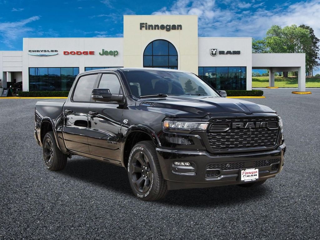 New 2026 Diamond Black Crystal Pearl-Coat Exterior Paint RAM Big Horn/Lone Star image 1