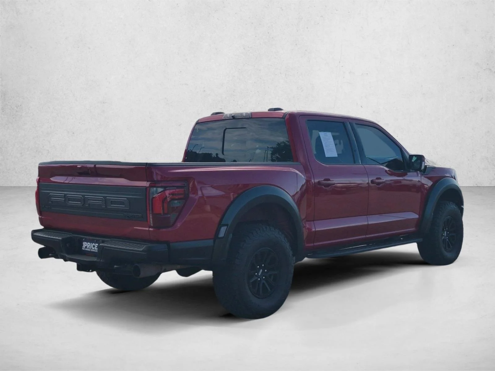Certified Used 2025 Rapid Red Metallic Tinted Clearcoat Ford Raptor image 5