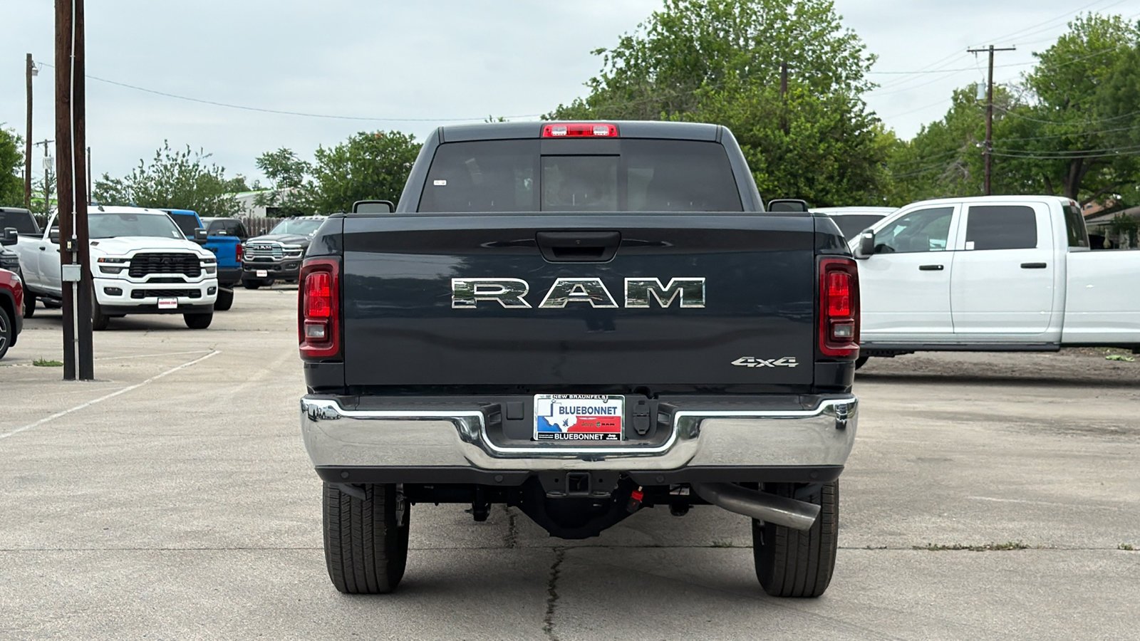 New 2026 Forged Blue Metallic Exterior Paint RAM Tradesman image 6