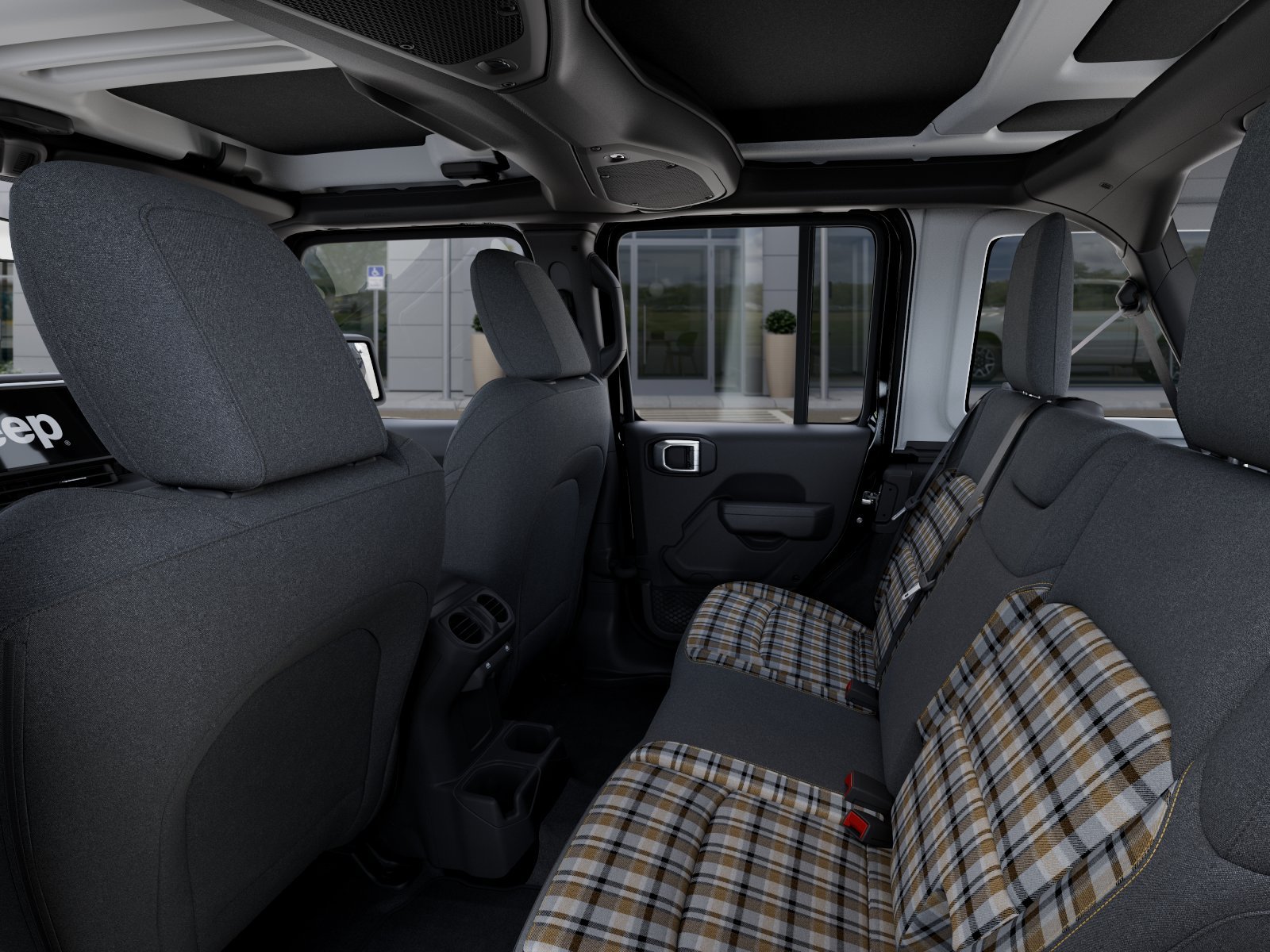 New 2026 Black Clear-Coat Exterior Paint Jeep 85th Anniversary Edition image 55