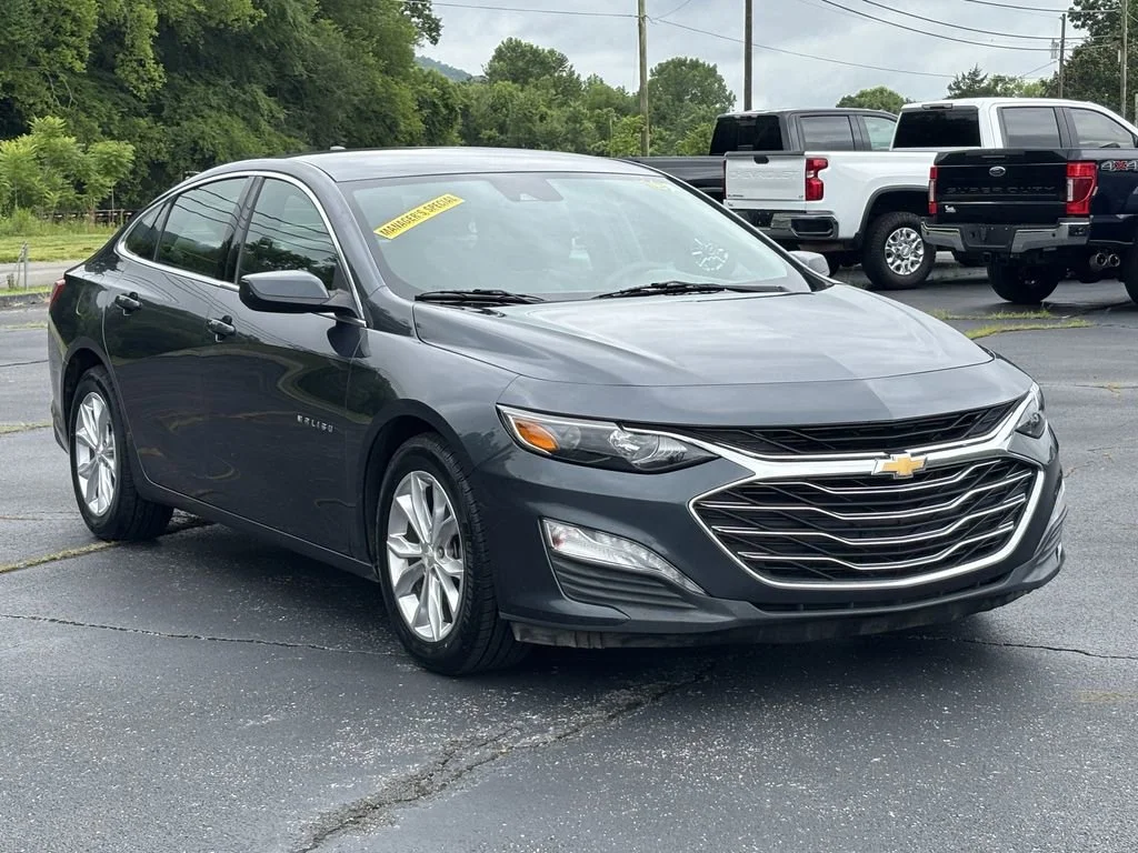 Used 2021 SHADOW GRAY METALLIC Chevrolet LT image 4