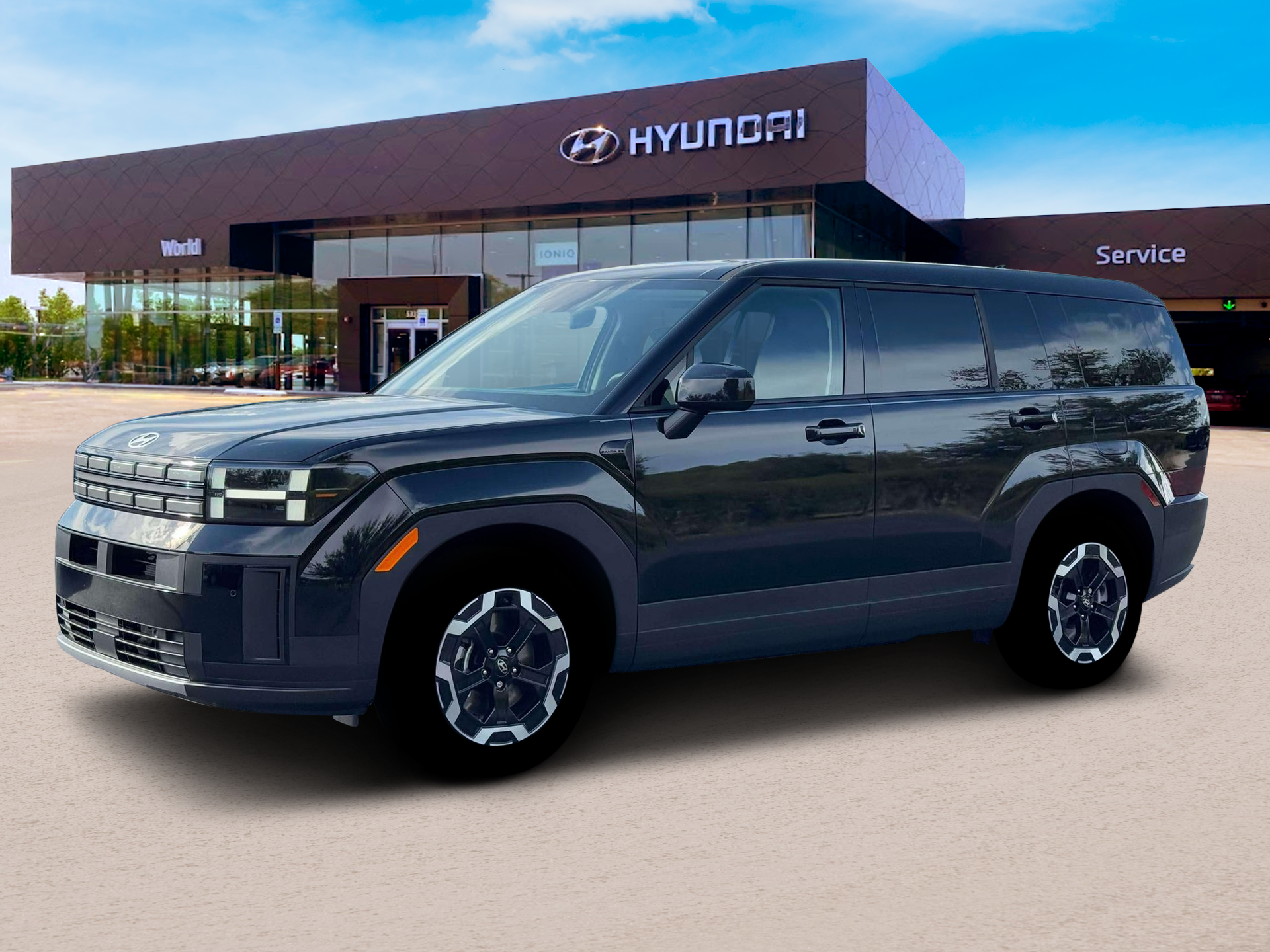 New 2026 Phantom Black Hyundai SE FWD image 2