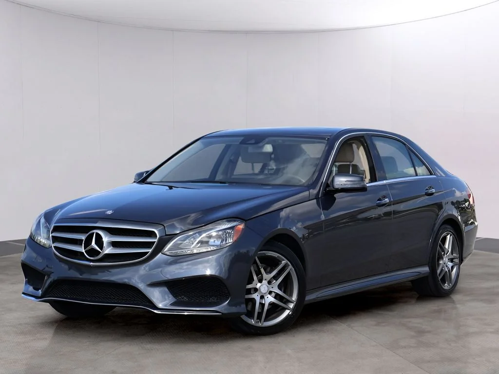 Used 2016 Gray Mercedes-Benz E 350 image 1