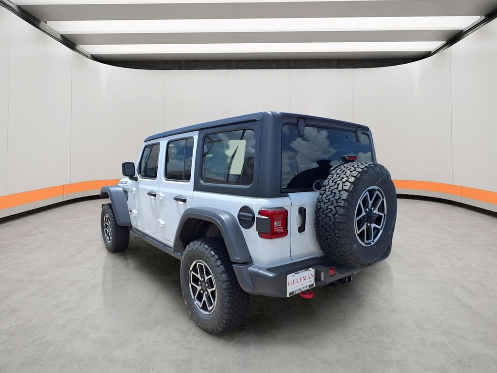 New 2026 Bright White Clearcoat Jeep Rubicon image 4
