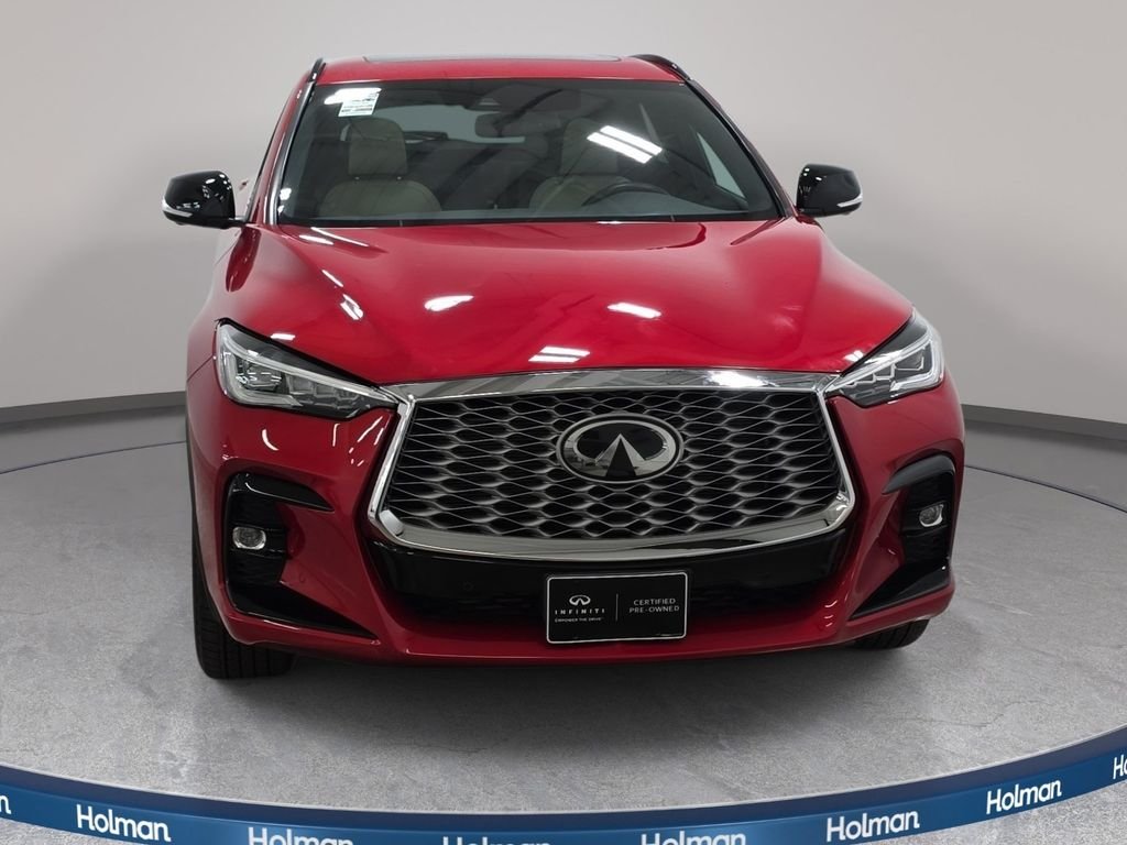 Certified Used 2023 Dynamic Sunstone Red INFINITI ESSENTIAL image 2