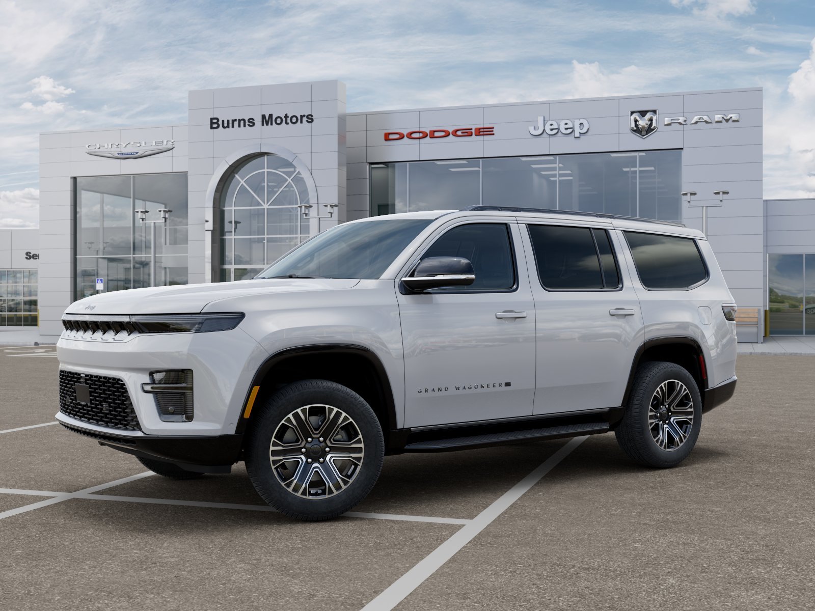 New 2026 Bright White Clear-Coat Exterior Paint Jeep 4x2 image 28